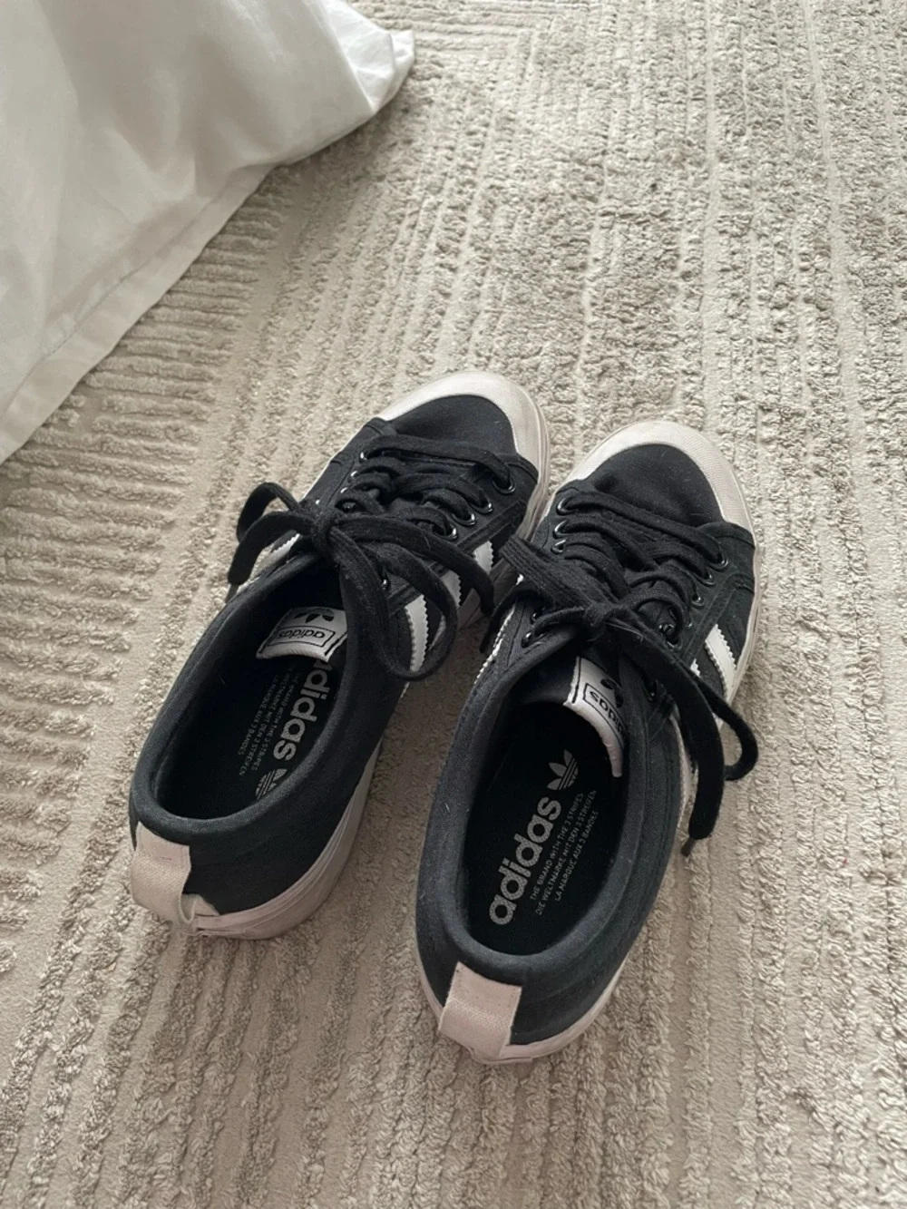 adidas Nizza Platform Lace Up Sneakers